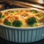 Chicken and Broccoli Microwave Casserole (Under 15 Minutes)