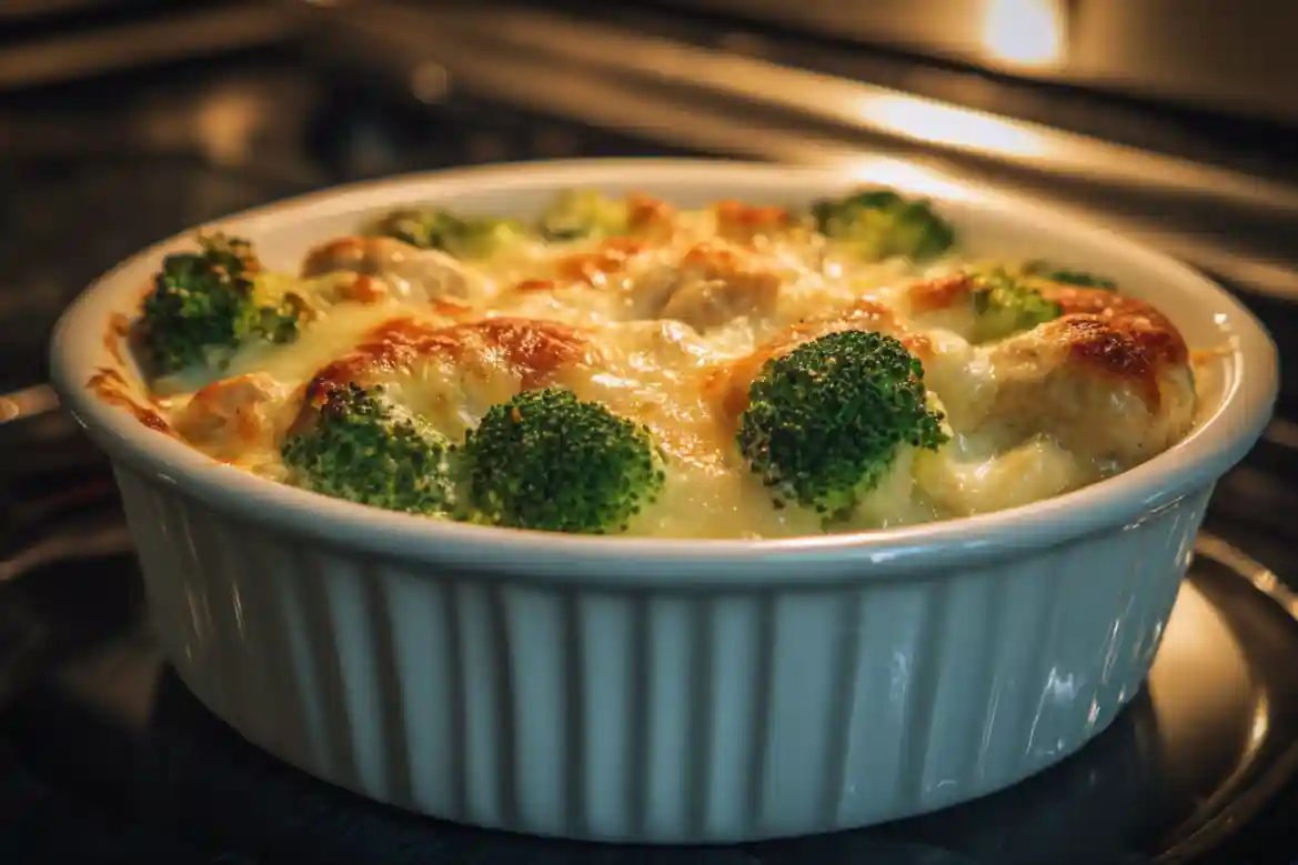 Chicken and Broccoli Microwave Casserole (Under 15 Minutes)