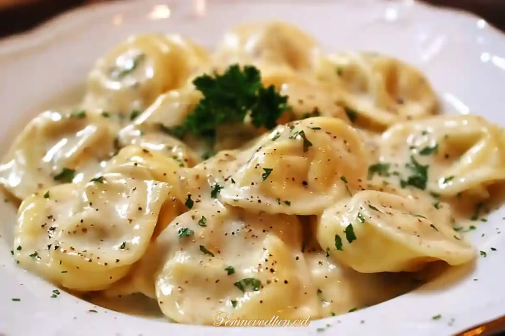 Creamy Garlic Butter Sauce for Tortellini