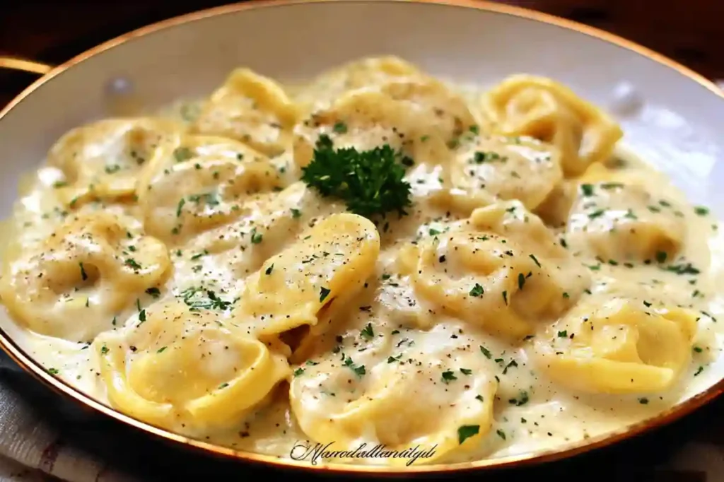 Creamy Garlic Butter Sauce for Tortellini