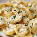 Creamy Garlic Butter Sauce for Tortellini