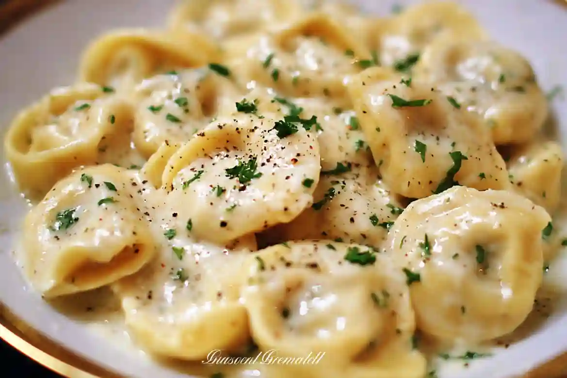 Creamy Garlic Butter Sauce for Tortellini