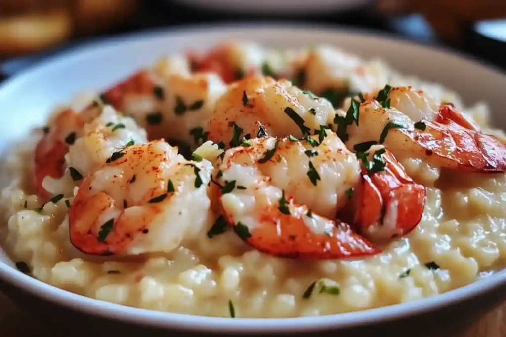Creamy Lobster Risotto