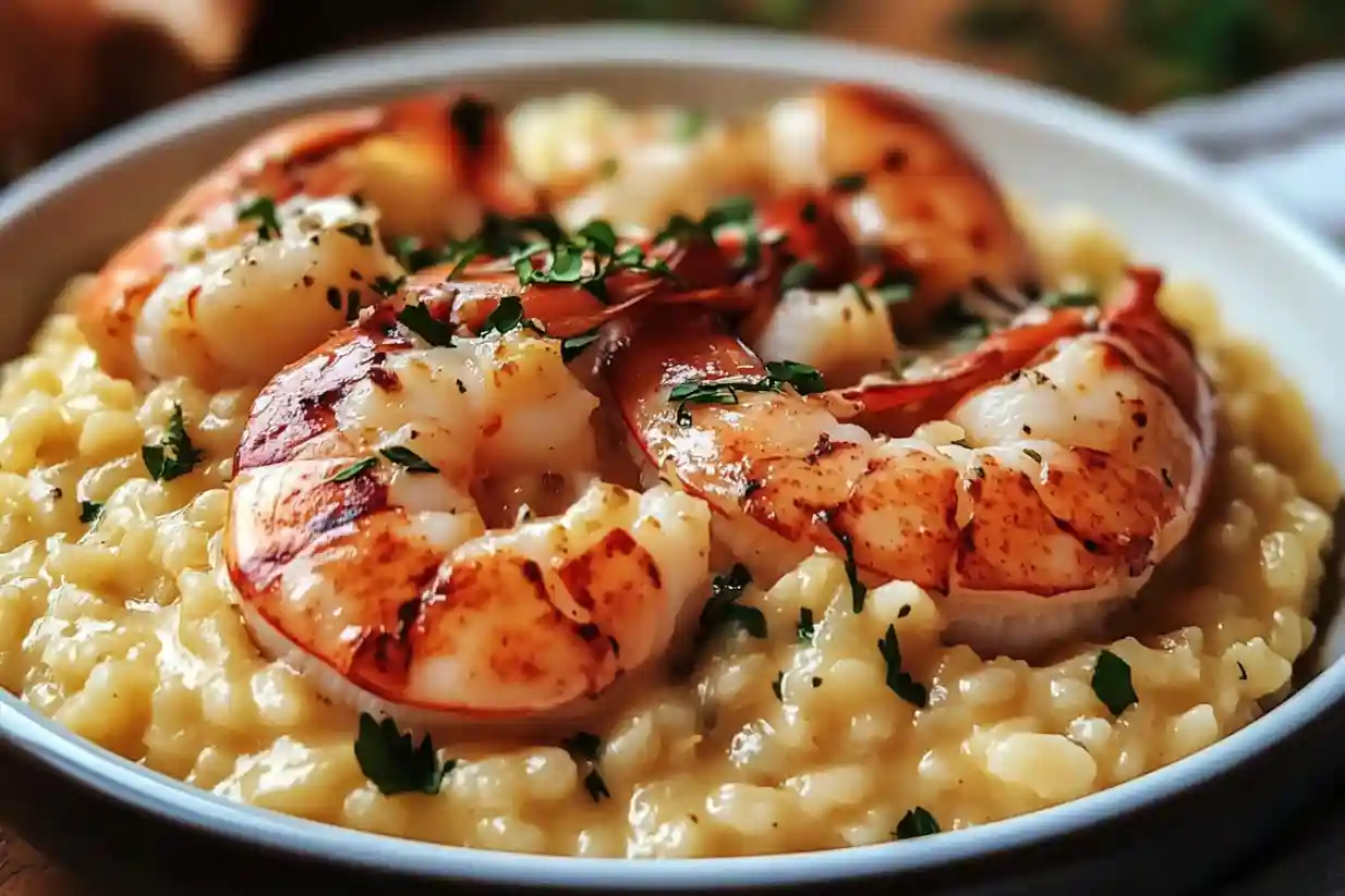 Creamy Lobster Risotto