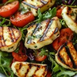 Grilled Halloumi Salad
