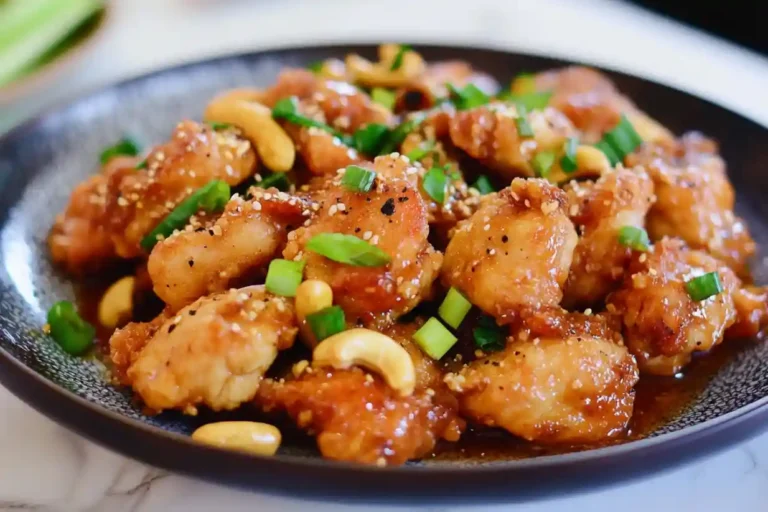 Keto Cashew Chicken