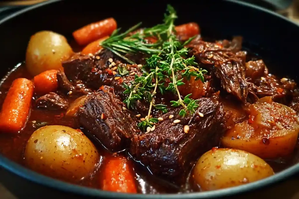 Korean Style Pot Roast Recipe