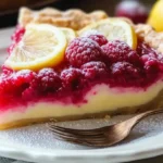 Lemon Raspberry Pie