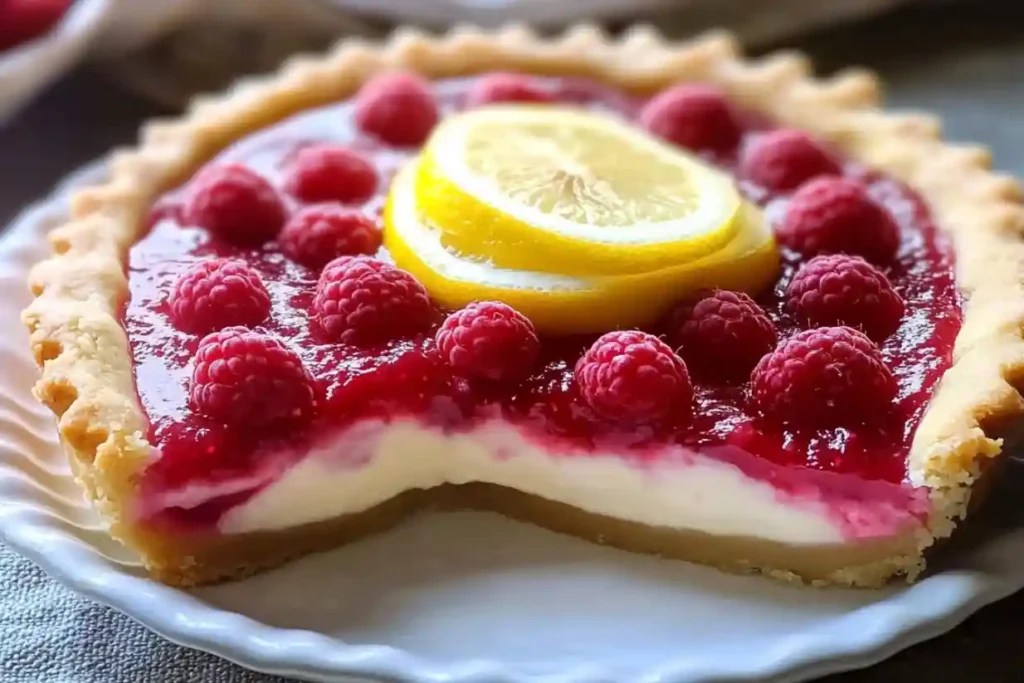 Lemon Raspberry Pie