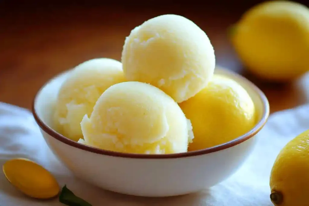 Lemon Sorbet
