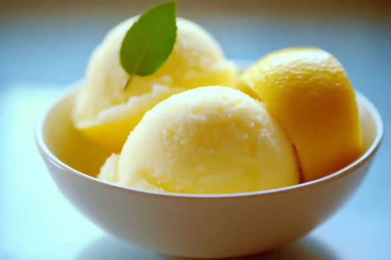 Lemon Sorbet