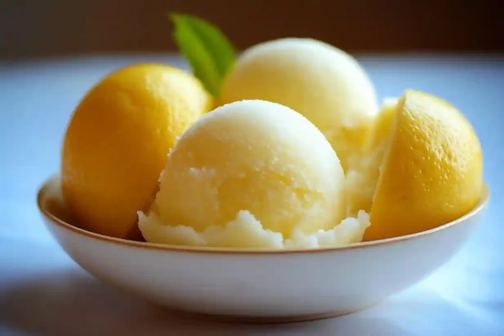 Lemon Sorbet