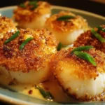 Panko Crusted Sea Scallops