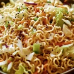 Ramen Noodle Salad with Cabbage