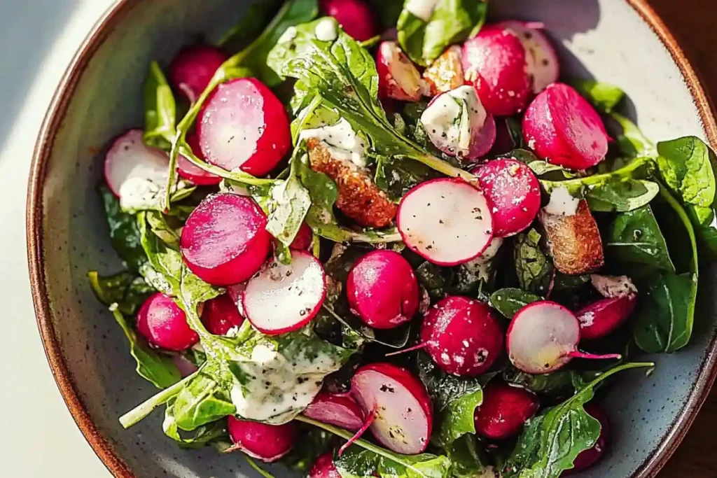 Roasted Radish Salad
