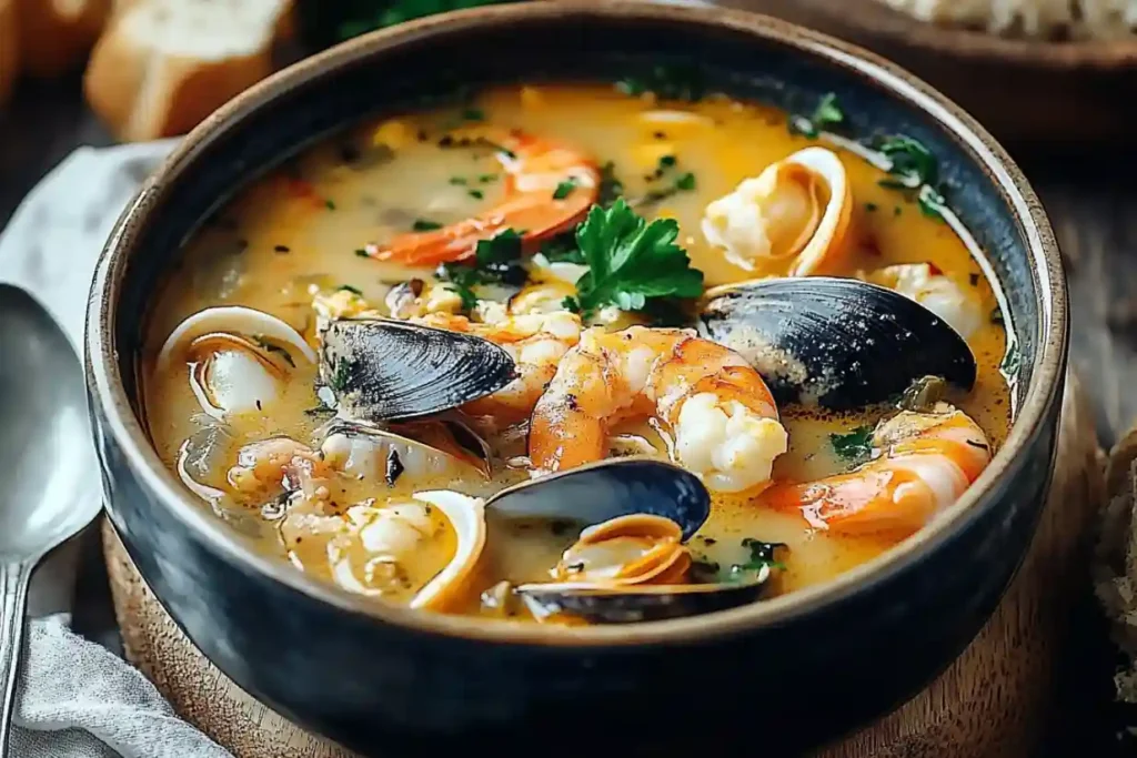 Rustic Seafood Soup