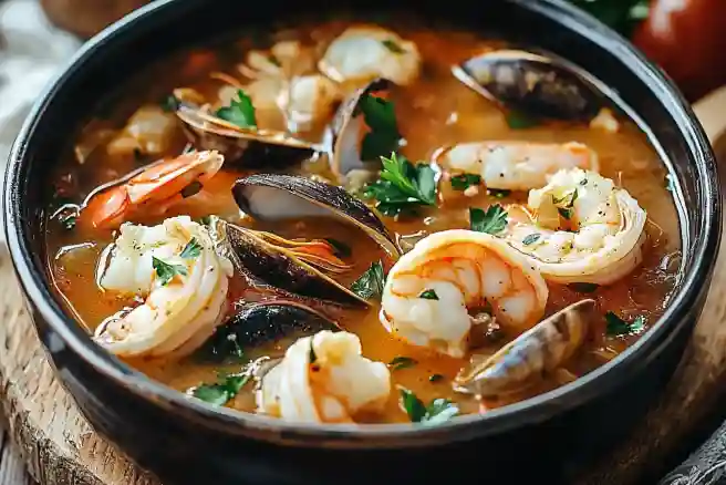 Rustic Seafood Soup