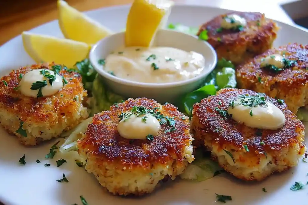 Shrimp Cakes with Lemon Aioli