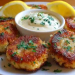 Shrimp Cakes with Lemon Aioli