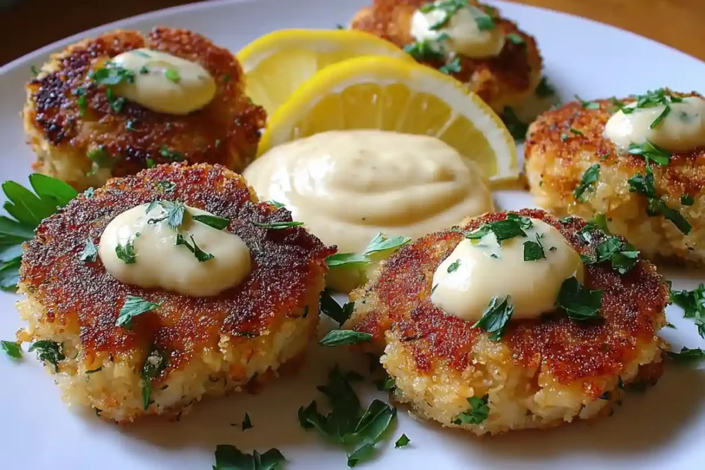 Shrimp Cakes with Lemon Aioli