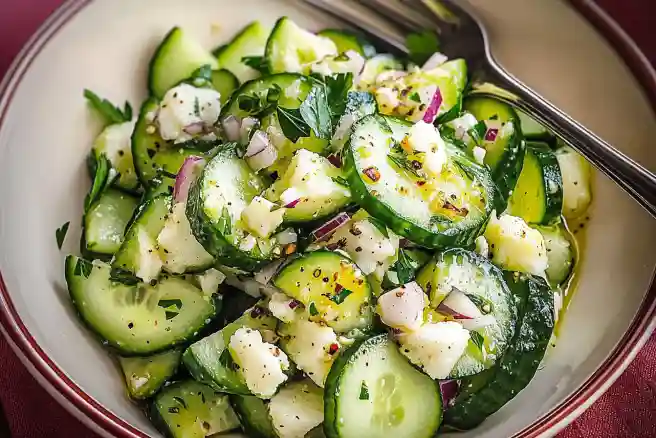 Smashed Cucumber Salad