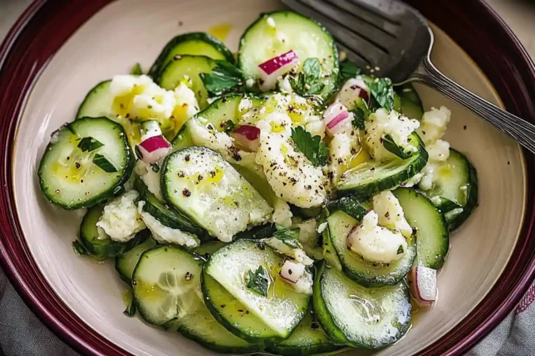 Smashed Cucumber Salad