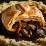 Guinness Braised Beef Pot Pie
