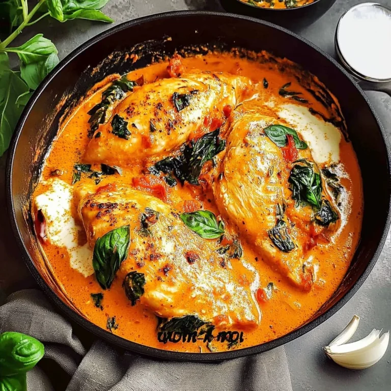 Creamy Tomato Basil Chicken: A Comforting Delight for Any Occasion