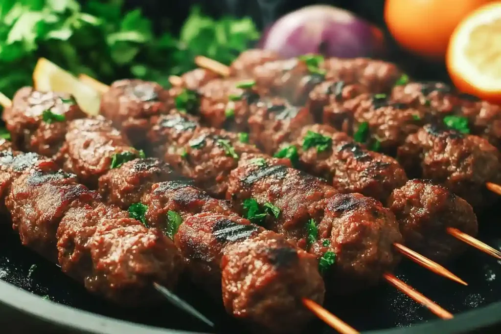 Ground Beef Kebabs