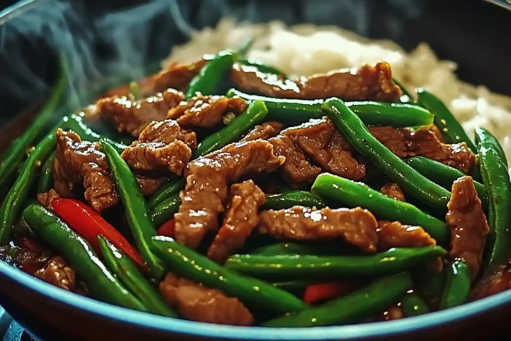 Beef and Green Beans Stir-Fry