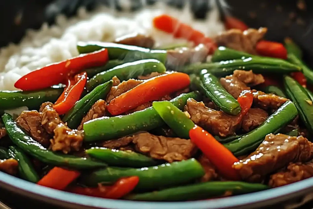 Beef and Green Beans Stir-Fry