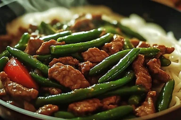 Beef and Green Beans Stir-Fry
