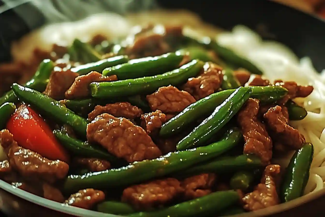 Beef and Green Beans Stir-Fry