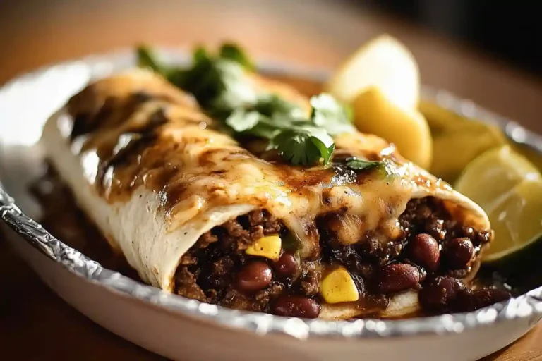 Beef and Bean Burritos
