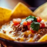 Cheesy Beef Taco Dip