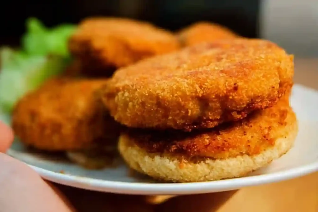 Air Fryer Frozen Chicken Patties