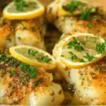 Baked Cod with Lemon and Garlic