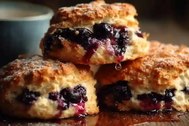 Blueberry Biscuits
