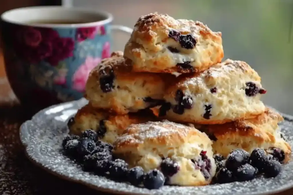 Blueberry Biscuits