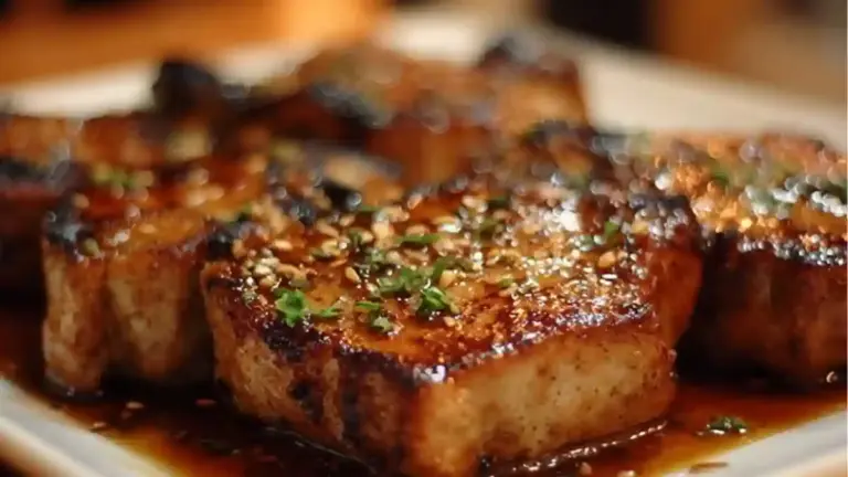 Brown Sugar Baked Beef Chops