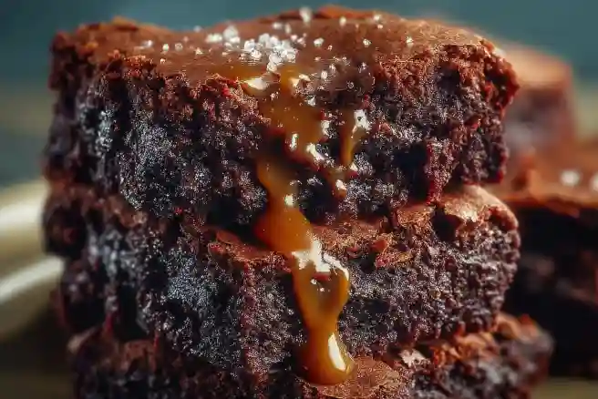 Caramel Fudge Brownies