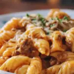 Cheesy Beef Pasta