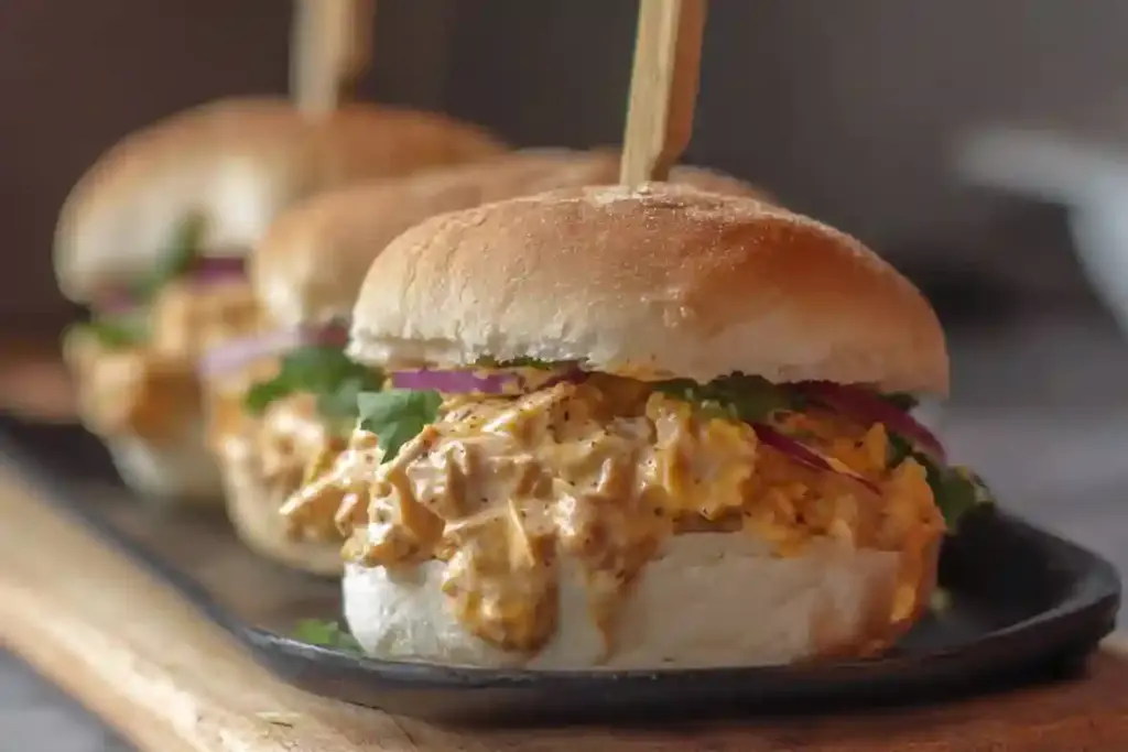 Chicken Rotel Sandwiches