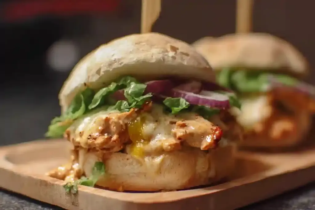 Chicken Rotel Sandwiches