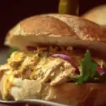 Chicken Rotel Sandwiches