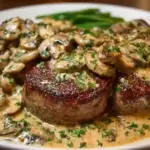 Creamy Mushroom Sauce for Steak