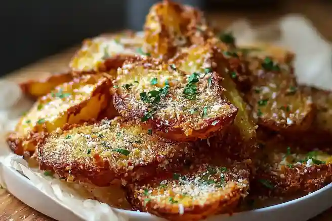 Crispy Crunchy Parmesan Potatoes