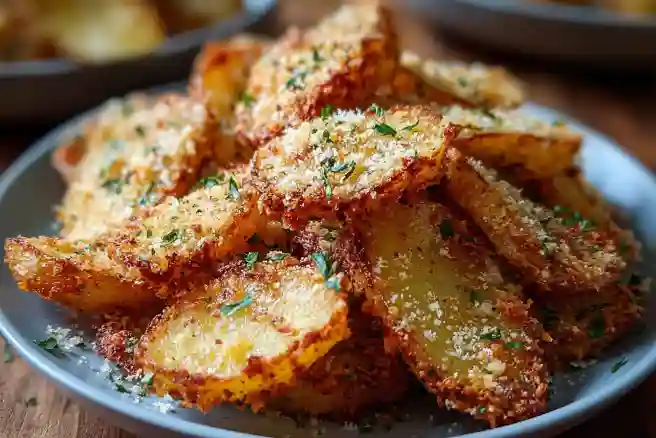 Crispy Crunchy Parmesan Potatoes