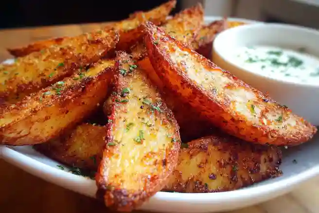 Crispy Potato Wedges