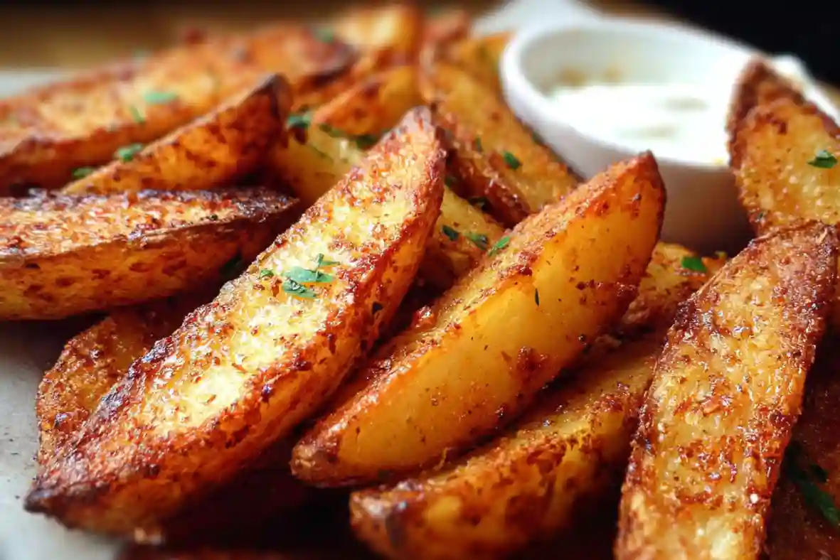Crispy Potato Wedges